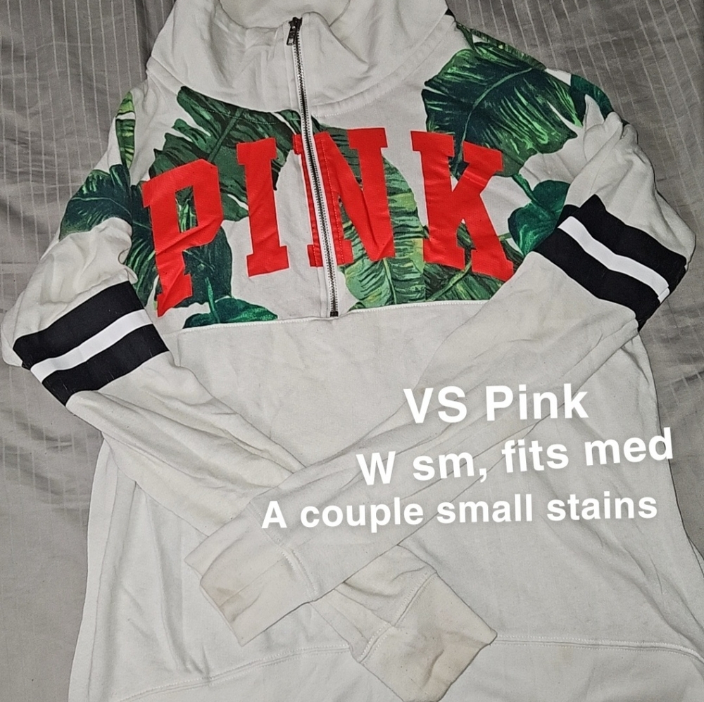 Womens Sm VS Pink sweater